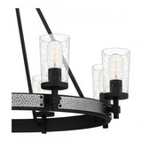 Quoizel ALP5032EK Alpine Chandelier 8 lights earth black Chandelier