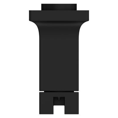 Pfister Matte Black Diverter Trim Without Handle 016-VRVB