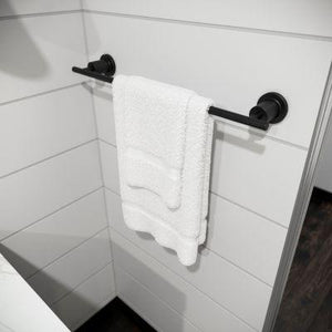 Pfister Matte Black 18" Towel Bar BTB-NC1B