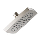 Gerber D460370BN Tribune 6" Square Single Function Showerhead, 1.5GPM - Brushed ...