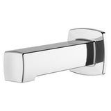 Squared Non-Diverting Tub Spout in Polished Chrome