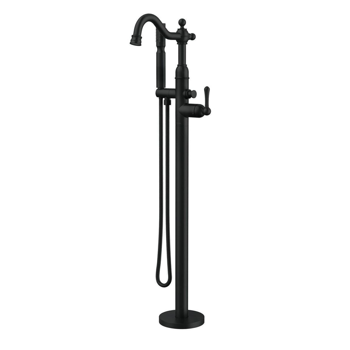 Gerber D300557T Chrome Traditional Floor Mount Tub Filler Trim Kit With Handshower