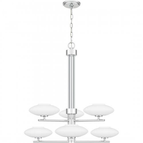 Quoizel QCH5577C Quoizel Chandelier Chandelier 6 lights polished chrome Chandelier