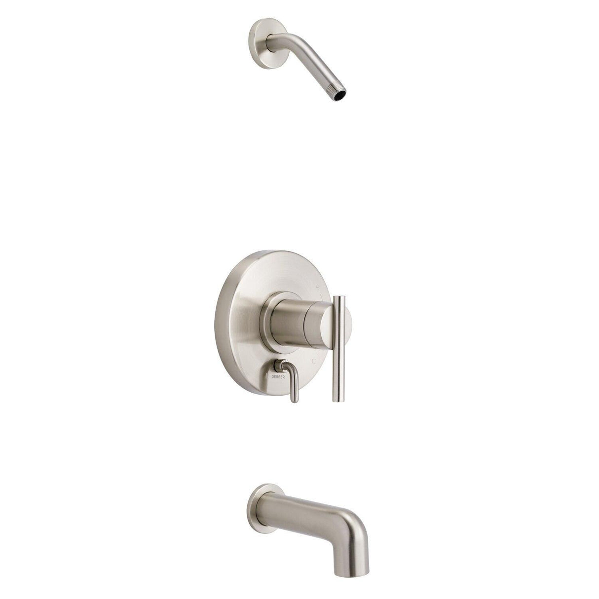 Gerber D510058LSBBTC Brushed Bronze Parma Tub & Shower Trim Kit, Without Showerhead