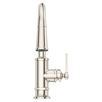 Pfister Polished Nickel 1-handle Pull-down Bar/prep Kitchen Faucet