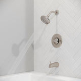 Winfield 1-Handle Tub & Shower Trim Kit in Brushed Nickel