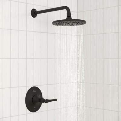 Pfister Matte Black 1-handle Shower Only Trim