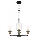 Quoizel COX5021MBK Cox Chandelier 4 lights matte black Chandelier