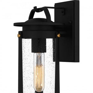 Quoizel CLI8406EK Clifton Outdoor wall 1 light earth black Outdoor Lantern