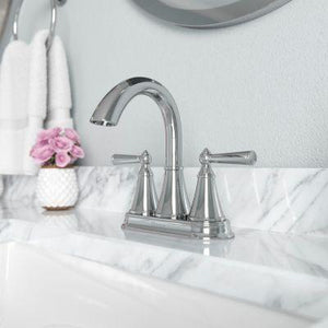 Pfister Polished Chrome Saxton Centerset Bath Faucet LG48-GL0C