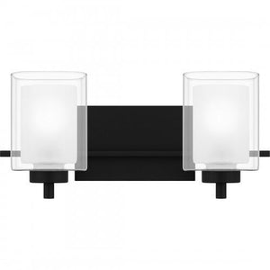 Quoizel KLT8902MBK Kolt Bath 2 lights matte black. Bath Light