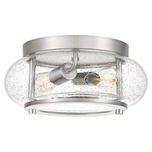 Quoizel TRG1612BN Trilogy Flush mount 2 light brushed nickel Flush Mount