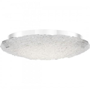 Quoizel PCWR1615C Winter Led 15"d semi flush plsh chrm Flush Mount