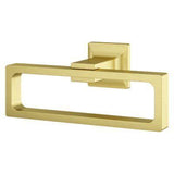 Verve Towel Ring in Brushed Gold