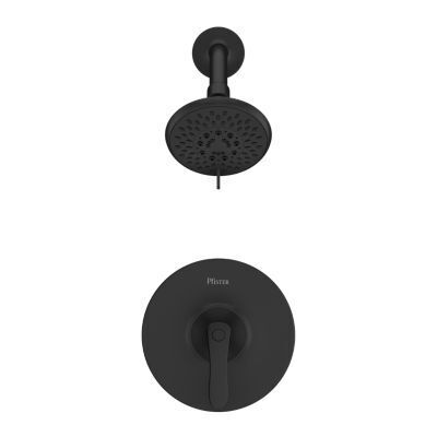 Pfister Matte Black 1-handle Shower Only Trim Kit LG89-7WRB
