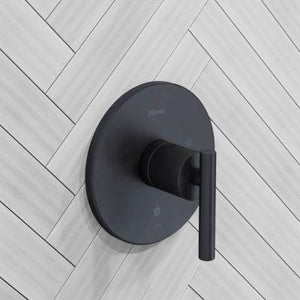 Pfister Matte Black 1-handle Tub & Shower Valve Only Trim R89-1NCB