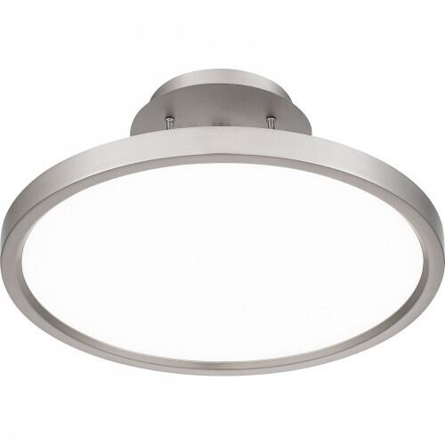 Quoizel OST1815BN Outskirts Semi flush led light brushed nickel Semi-Flush Mount