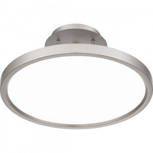 Quoizel OST1815BN Outskirts Semi flush led light brushed nickel Semi-Flush Mount