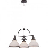 Quoizel GRT5103PN Grant Dinette  chandelier plldn brnz 3lts Chandelier