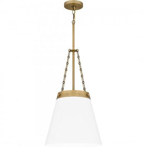 Quoizel QPP6183AB Quoizel Piccolo Pendant Mid pendant 1 light aged brass Mini Pendant