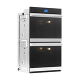 Sharp SWB3062GS 30" / 5.0 CF Electric Double Wall Oven, True Convection