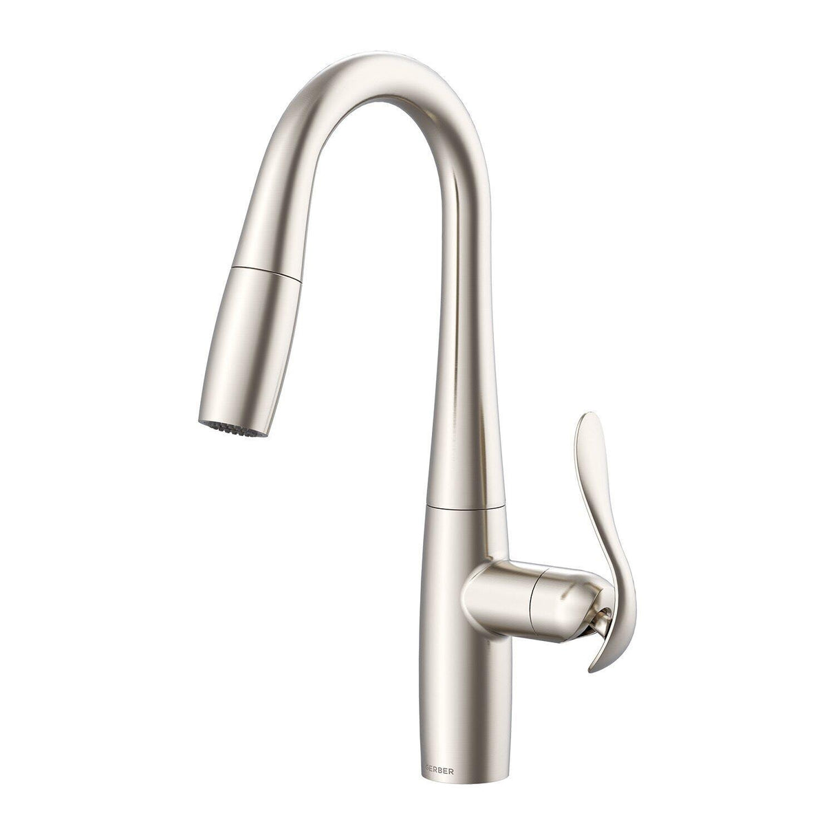Gerber D150612BS Selene Single Handle Pull-down Prep Faucet - Satin Black