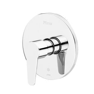 Pfirst Modern Valve, Trim Only in Polished Chrome