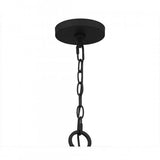 Quoizel CRX5036MBK Croix Chandelier 8 lights matte black Chandelier