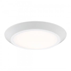 Quoizel VRG1608W Verge Flush mount 8"d white Flush Mount