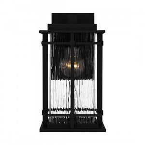 Quoizel MCL8406EK McAlister Outdoor wall 1 light earth black Outdoor