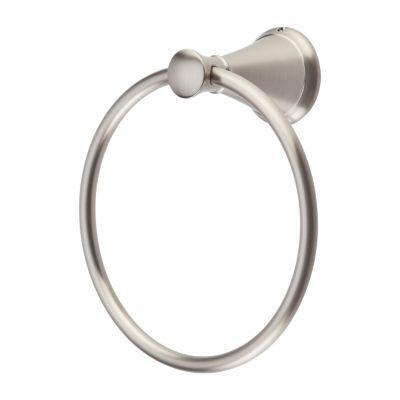 Pfister Brushed Nickel Saxton Towel Ring BRB-GL1K