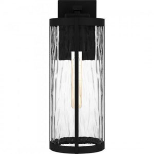 Quoizel CLP8406MBK Culpo Outdoor wall 1 light matte black. Outdoor Lantern