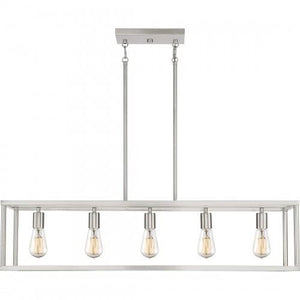 Quoizel NHR538BN New Harbor Island 5 light brshd nkl Island Light