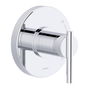 Gerber D510458BNTC Brushed Nickel Parma Valve-only Trim Kit