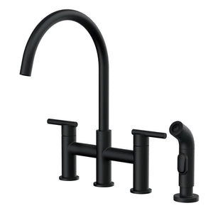 Gerber D424458SS Stainless Steel Parma Two Handle Bridge Faucet