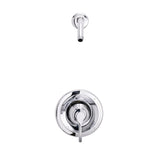 Gerber D510522LSBSTC Antioch Shower-only Trim Kit, Without Showerhead - Satin Black