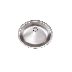 LENOVA SS-B2 Undermount Single Bowl 19-3/8 x 16-1/4 6 - Brushed Satin DUAL MOUNT Bathroom,Bathroom Sinks,Undermount Sinks, Lenova Classic 18 Gauge Bath Collection Stainless Steel Sinks