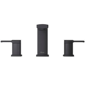 Pfister Black Deckard 3-hole Roman Tub, Trim Only RT6-5DAB