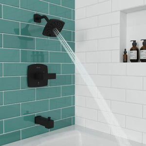 Pfister Black Deckard 1-handle Tub & Shower, Trim Only LG89-8DAB