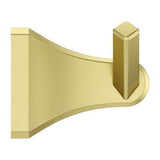 Park Avenue Robe Hook in Brushed Gold