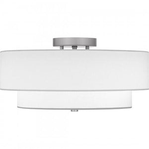 Quoizel QSF6177BN Quoizel Semi-Flush Mount Semi flush 2 lights brushed nickel. Semi-Flush Mount