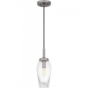 Quoizel QPP6190AN Quoizel Piccolo Pendant Mini pendant 1 light antique nickel. Mini Pendant