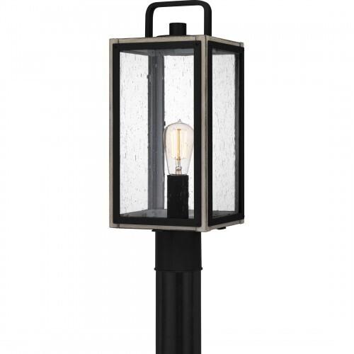 Quoizel BRAM9007MBK Bramshaw Outdoor post 1 light matte black Outdoor