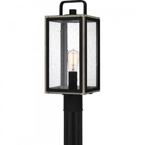 Quoizel BRAM9007MBK Bramshaw Outdoor post 1 light matte black Outdoor