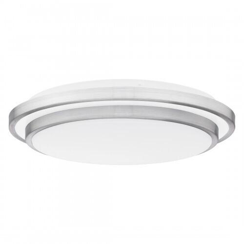 Quoizel IVG1616BRA Irving Flushmount led brushed aluminum Semi-Flush Mount