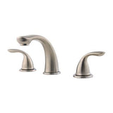 Pfirst Series 2-Handle Complete Roman Tub Trim in Brushed Nickel