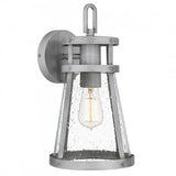 Quoizel BAB8408ABA Barber Outdoor wall 1 light antique brushed alu Outdoor Lantern