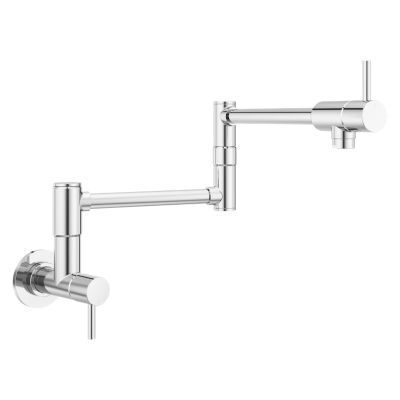 Pfister Polished Chrome Lita Wall Mount Pot Filler GT533-PFC