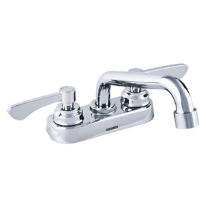 Gerber GC444242 Chrome Commercial Two Lever Handle Laundry Tub Faucet