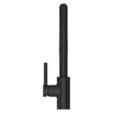 Stellen1-Handle Pull-Down Bar/Prep Kitchen Faucet in Matte Black